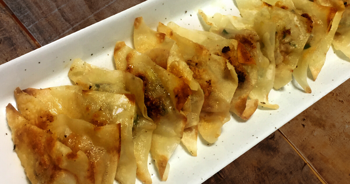 ラムの一口餃子